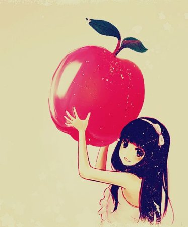 Аниме яблоко