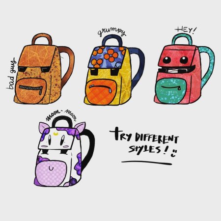 Рюкзак рисунок