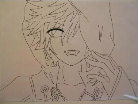 Аниме арты для срисовки