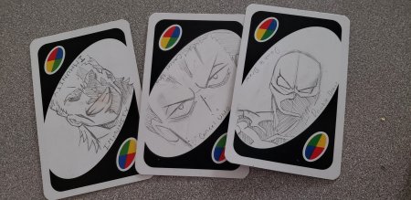 Карты уно разрисованные