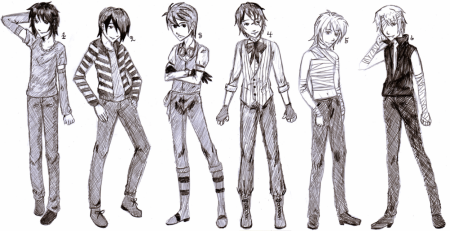 Наброски манги