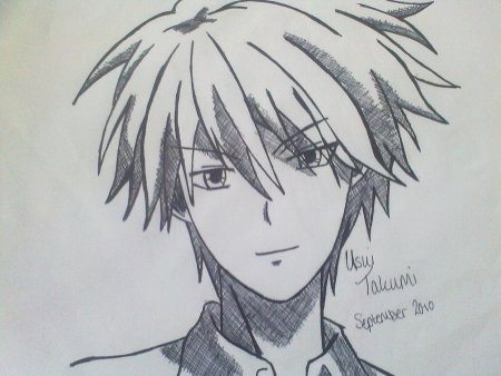 Такуми Усуи президент студсовета горничная в полный рост