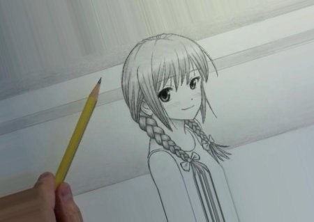 Поэтапный рисунок Чиби