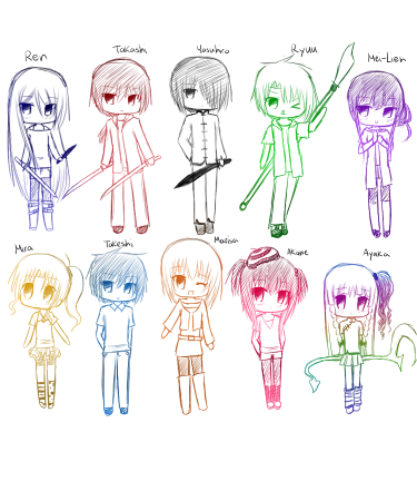 Чиби стиль рисования