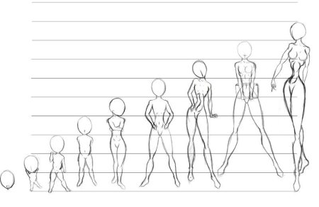 Основа для рисования человека