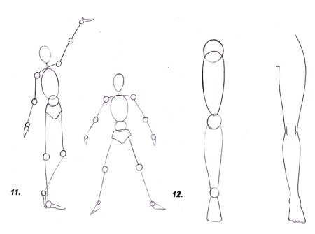 Рисование тела для новичков
