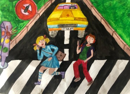 Инспектор ДПС глазами детей