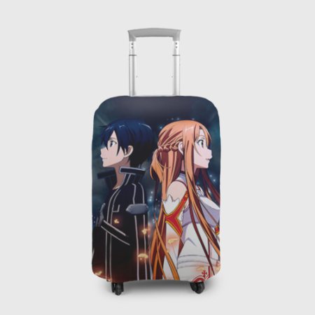 Аниме девочка с чемоданом