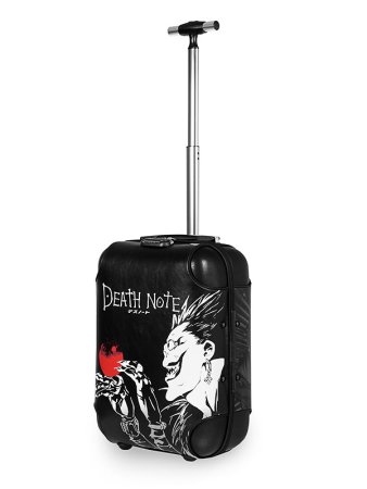 Девушка с чемоданом рисунок