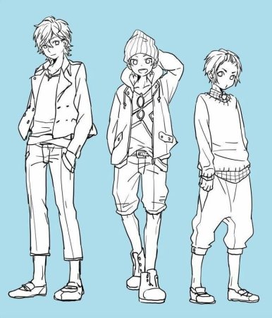 Референсы мальчиков