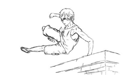 Раскраски для мальчиков паркур