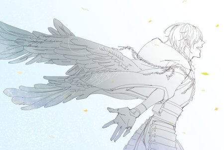 Tsurumaru Kuninaga Art ангел