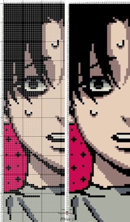 Вышивка крестом аниме тёмный дворецкий