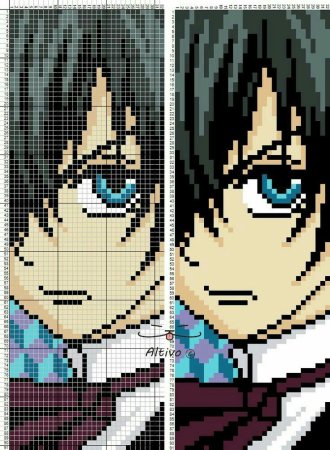 Вышивка крестом схемы аниме Наруто