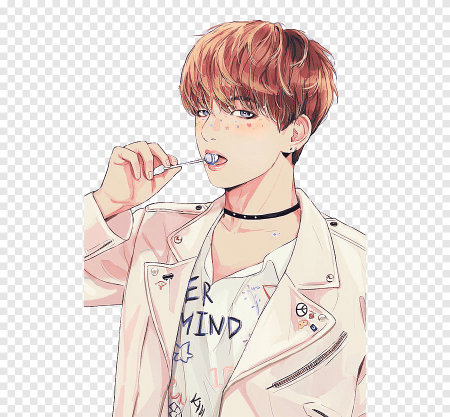 BTS аниме Тэхен