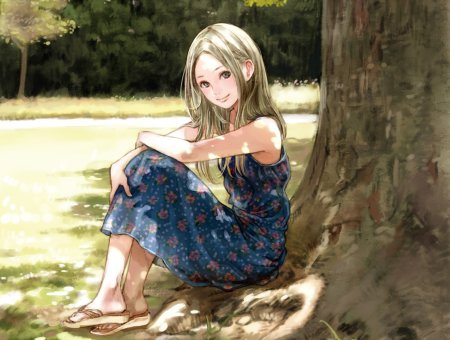 Аниме под деревом