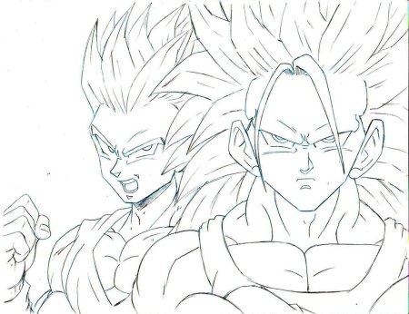 SSJ Транкс Драгонболл