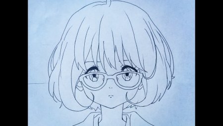 Курияма Мирай для срисовки