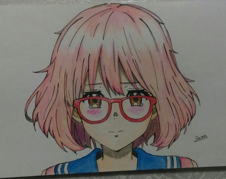 Курияма Мирай скетч