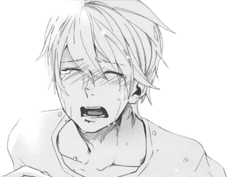 Плачущий человек арт