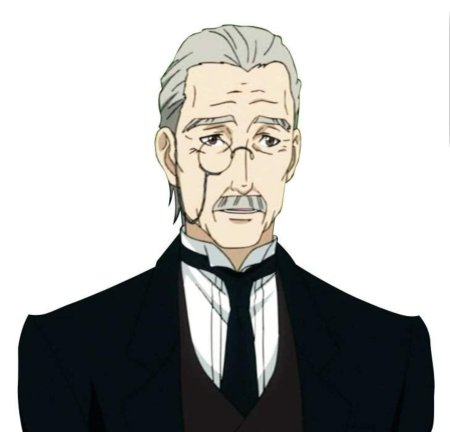 Аниме тёмный дворецкий Танака