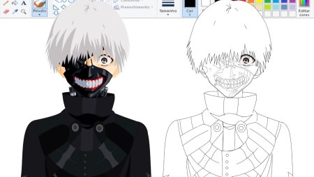 Кен Канеки печать