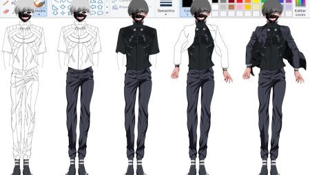 Канеки Кен в полный рост