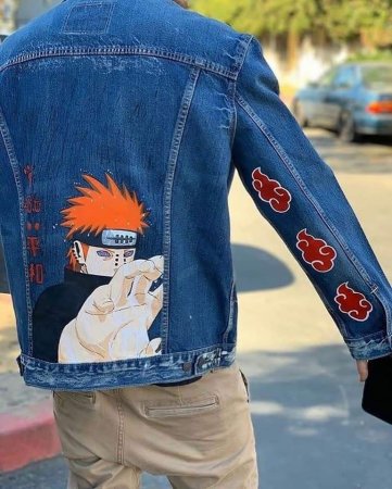 Кастом джинс Наруто