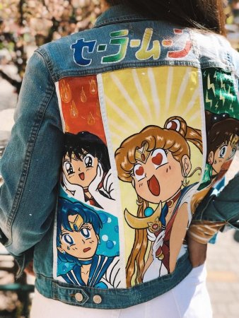 Джинсовка аниме