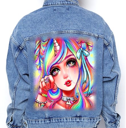 Роспись джинсовки