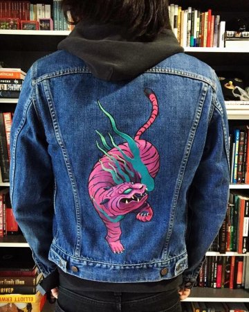 Кастомы джинсовых курток
