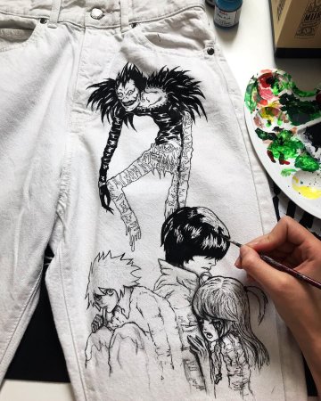 Разрисованная одежда