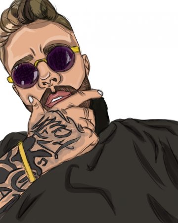 Егор Крид мультяшный