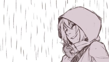 Капюшон нарисовать на голове