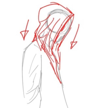 Капюшон референс для рисования