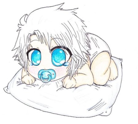 Аниме дети для срисовки