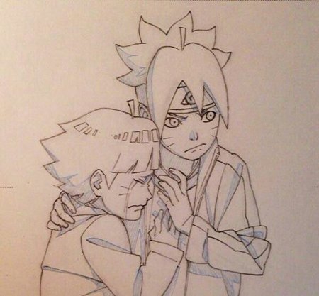 Боруто скетч