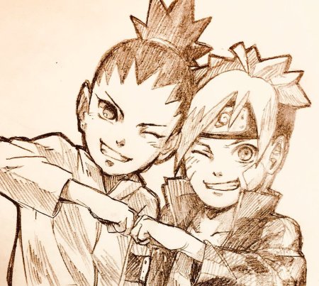 Аниме Боруто Шикадай