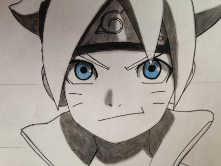 Рисунки Наруто и Боруто