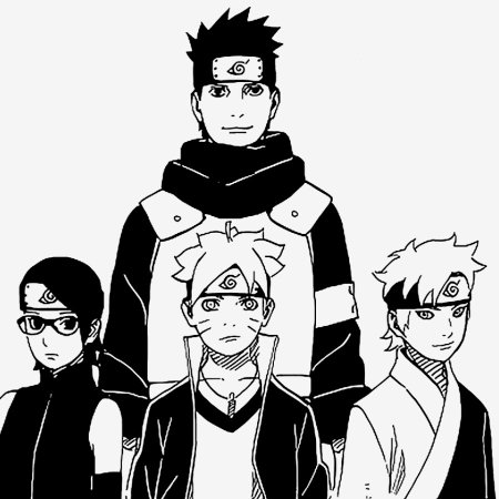 Конохамару Сарутоби команда 7