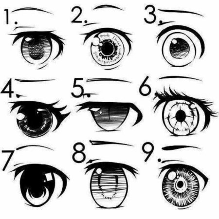 Глаза Санпаку аниме