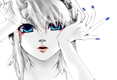 Пустые глаза аниме