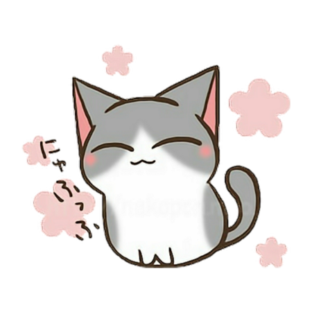 Корейские котики мультяшные