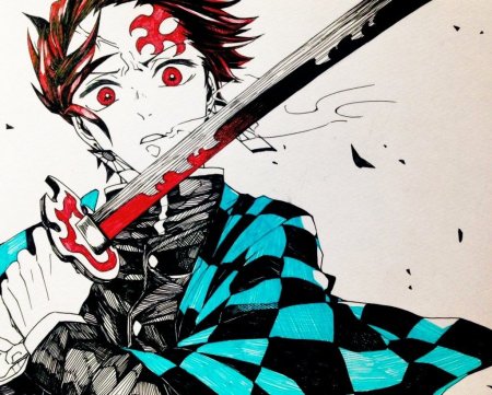 Метка Танджиро Комадо