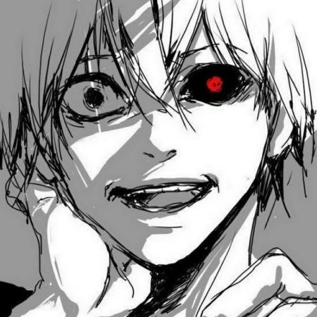 Himiko toga чёрно белое