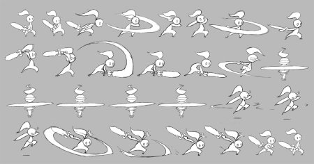 Раскадровка движения