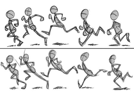 Аниме поворот головы покадрово
