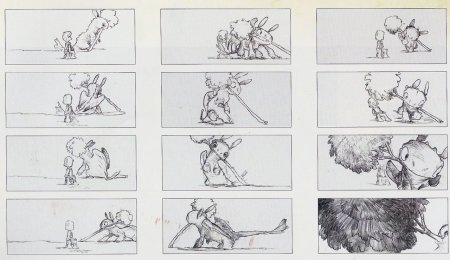 Раскадровки персонажей