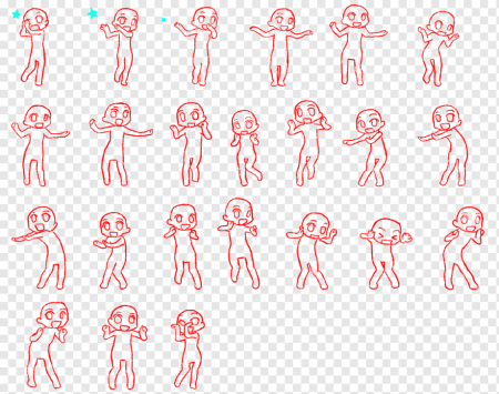 Поза для рисования девушка бежит