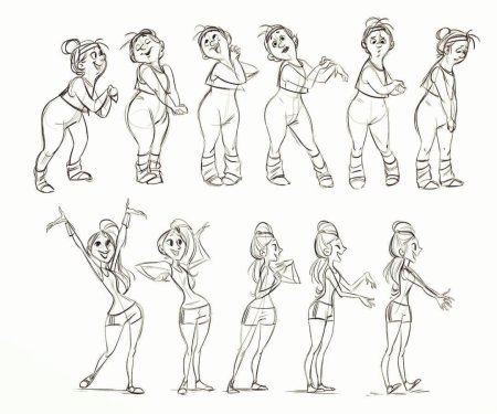 Референсы для анимации